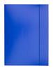 Teczka z gumką OFFICE PRODUCTS, karton/lakier, A4, 320gsm, 3-skrz., mix kolorów
