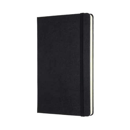Notes MOLESKINE L (13x21cm) Art Bullet w kropki, twarda oprawa, 160 stron, czarny