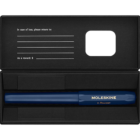 KAWECO X MOLESKINE pióro wieczne, M, niebieskie