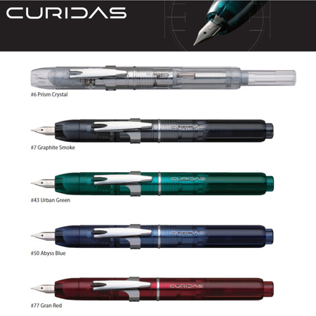 Pióro wieczne PLATINUM Curidas Graphite Smoke, F