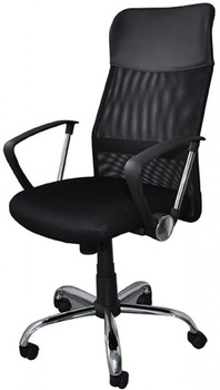Fotel biurowy OFFICE PRODUCTS Korfu, czarny