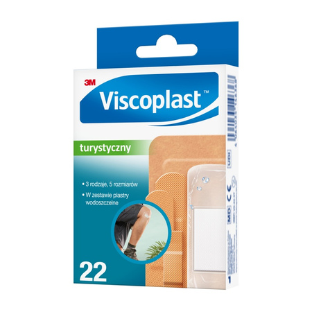 Przybornik na biurko ICO kwadratowy, plastikowy, 4 komory, fioletowy