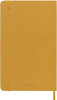 Notes MOLESKINE Classic edycja limitowana, miękka oprawa skórzana L, 13x21 cm, w linie, żółty