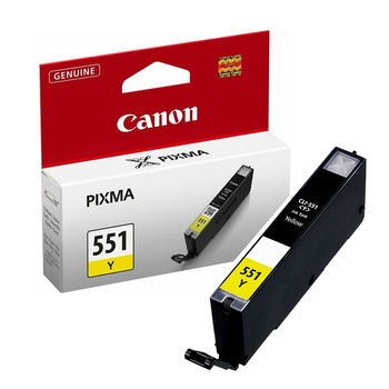 Tusz Canon  CLI551Y do iP-7250,  MG-5450/6350 |  7ml |   yellow