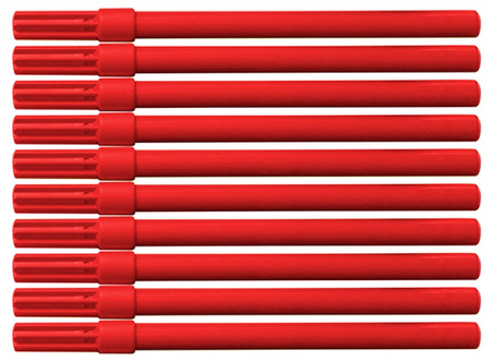 Flamaster biurowy OFFICE PRODUCTS, 10szt., czerwony