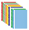 Skoroszyt OFFICE PRODUCTS, PP, A4, miękki, 100/170mikr., wpinany, zielony