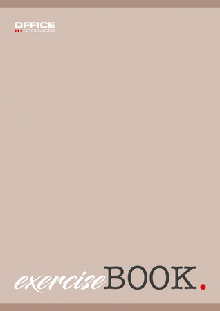 Zeszyt szkolny OFFICE PRODUCTS, A5, w kratkę, 96 kart., 60gsm, mix kolorów