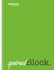 Kołonotatnik OFFICE PRODUCTS, A4, w kratkę, 80 kart., 70gsm