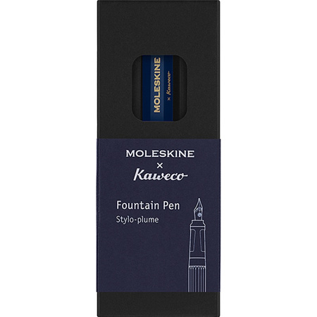 KAWECO X MOLESKINE pióro wieczne, M, niebieskie