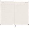 Kalendarz tygodniowy MOLESKINE bez dat, L, twarda oprawa, czarny